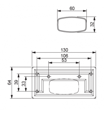 Telescopic folding support table leg Star 5