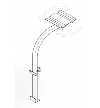 Rotating table leg Corner 1