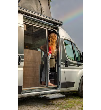 Plissee-Moskitonetz für Schiebetüren Fiat Ducato Citroen Jumper Peugeot Boxer VANSCREEN