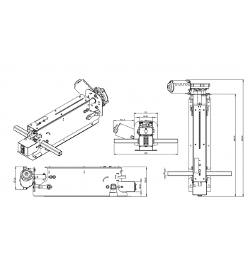 Electric bed lifing system EVO
