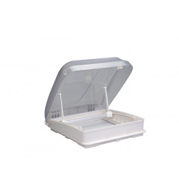 ROOF WINDOW FOR CAMPER WITH MOSQUITO NET, ROLLER SHUTTER AND LIGHTING, BETA 400X400 MM