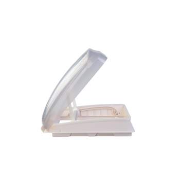 ROOF WINDOW FOR CAMPER WITH MOSQUITO NET, ROLLER SHUTTER AND LIGHTING, BETA 400X400 MM