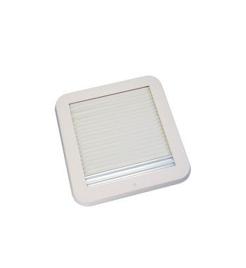 ROOF WINDOW FOR CAMPER WITH MOSQUITO NET AND ROLLER SHUTTER, BETA 400X400 MM