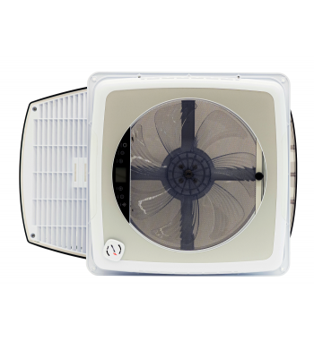 DACHVENTILATOR mit LED  für Wohnmobil , PLUS FAN 400X400 MM