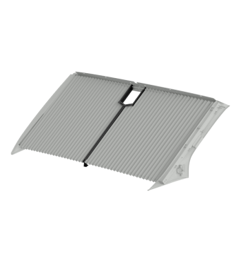 Windshield blind, Fiat Ducato X250, X290  with rain sensor, SKIA GRAY