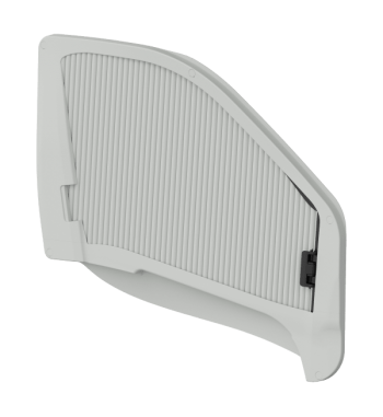 Left and right side windows blinds, Fiat Ducato V8, SKIA GRAY