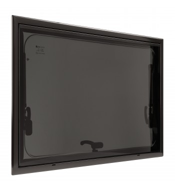 SIDE WINDOW FOR CAMPER WITH MOSQUITO NET AND ROLLER SHUTTER, DELTA 900X500 MM