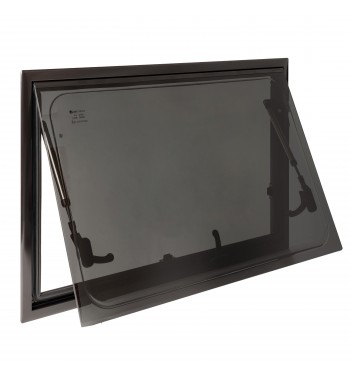 SIDE WINDOW FOR CAMPER WITH MOSQUITO NET AND ROLLER SHUTTER, DELTA 700x450 MM