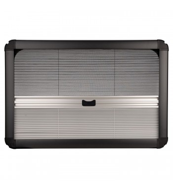 SIDE WINDOW FOR CAMPER WITH MOSQUITO NET AND ROLLER SHUTTER, DELTA 700x450 MM