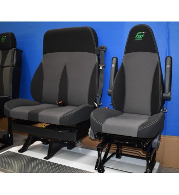 Double swivel sofa seat Fiat Ducato, Citroen Jumper, Peugeot Boxer 2006 - Right