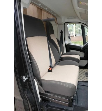 Podwójny fotel obrotowy kanapa Fiat Ducato, Citroen Jumper, Peugeot Boxer 2006- Prawy