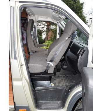 Double swivel sofa seat Fiat Ducato, Citroen Jumper, Peugeot Boxer 2006 - Right