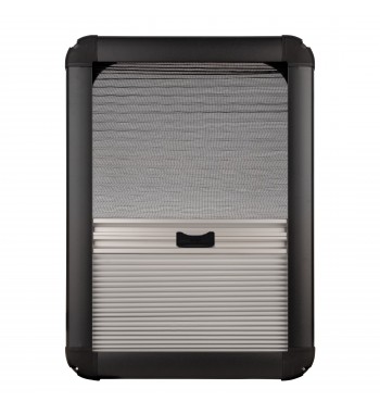 SIDE WINDOW FOR CAMPER WITH MOSQUITO NET AND ROLLER SHUTTER, DELTA 350x500 MM