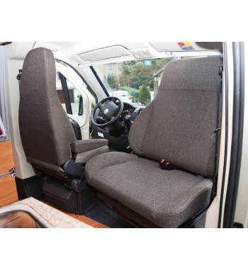 Podwójny fotel obrotowy kanapa Fiat Ducato, Citroen Jumper, Peugeot Boxer 2006- Prawy