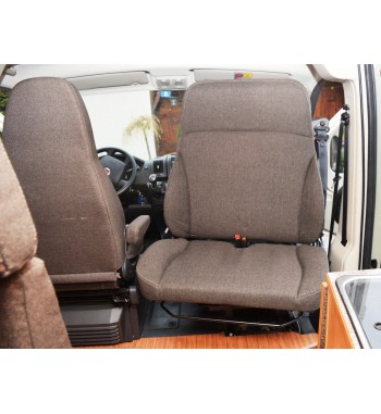 Podwójny fotel obrotowy kanapa Fiat Ducato, Citroen Jumper, Peugeot Boxer 2006- Prawy