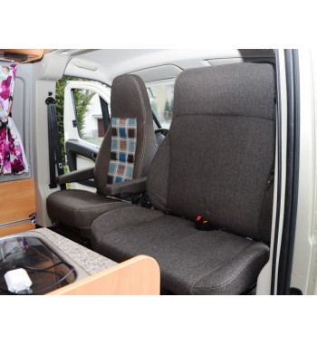 Double swivel sofa seat Fiat Ducato, Citroen Jumper, Peugeot Boxer 2006 - Right
