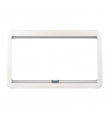 Profilowane okno do kampera- vana z moskitierą i roletą, OMEGA 960x450 mm