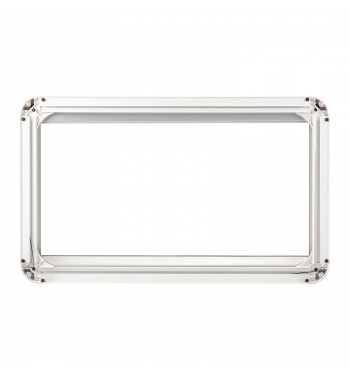 Ausstellfenster mit Moskito und Verdunkelung, gewölbter Rahmen, transparent, OMEGA 985 X 465 MM