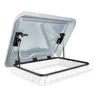 DACHFENSTER  für Wohnmobil  MIT MOSKITONETZ, ROLLLADEN UND LED-BELEUCHTUNG, ALFA 700X500 MM